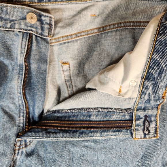 Levi's 550 Jeans Men's 38X35 (Tag 38X34) Blue Straight Relaxed Denim - Picture 6 of 16